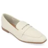 Journee Collection Womens Myeesha Loafer - Bone -ShoeSphere Store US 01 108418 00