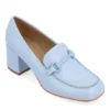 Journee Collection Womens Nysaa Pump - Blue -ShoeSphere Store US 01 108435 00