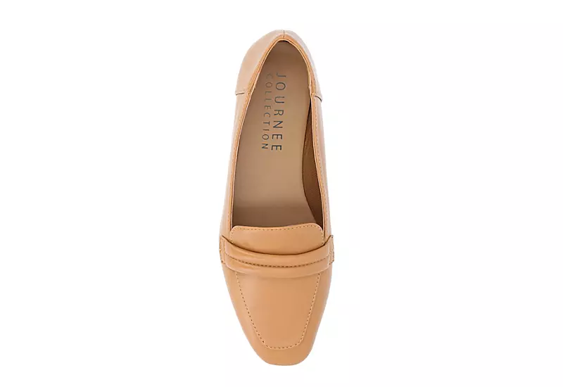 Journee Collection Womens Vidoree Loafer - Tan 7 Journee Collection Womens Vidoree Loafer - Tan - Image 6