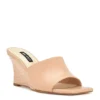 Nine West Womens Rovah Wedge Sandal - Natural -ShoeSphere Store US 01 108776 00