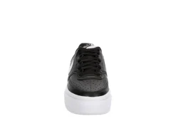 Nike Womens Court Vision Alta Sneaker - Black -ShoeSphere Store US 01 400530 02