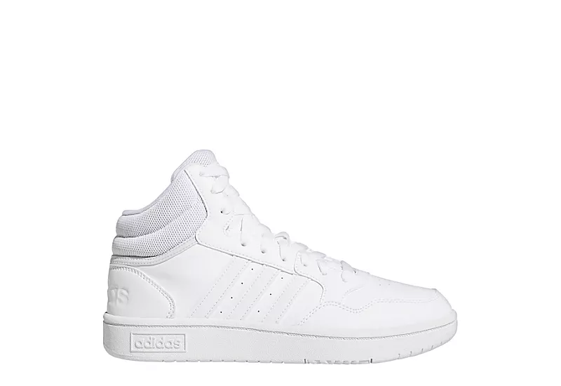 Adidas Womens Hoops 3.0 Sneaker - White 4 Adidas Womens Hoops 3.0 Sneaker - White - Image 2