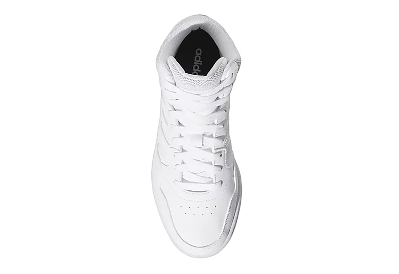 Adidas Womens Hoops 3.0 Sneaker - White 6 Adidas Womens Hoops 3.0 Sneaker - White - Image 4
