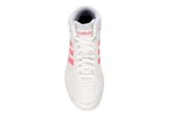 Adidas Womens Hoops 3.0 Mid Top Sneaker - White -ShoeSphere Store US 01 400745 05