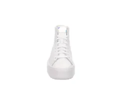 Puma Womens Kaia High Top Platform Sneaker - White -ShoeSphere Store US 01 400758 02