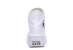 Converse Womens Chuck Taylor All Star Move High Top Sneaker - White 13 Converse Womens Chuck Taylor All Star Move High Top Sneaker - White -ShoeSphere Store US 01 400794 04