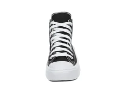 Converse Womens Chuck Taylor All Star Move High Top Sneaker - Black -ShoeSphere Store US 01 400795 02