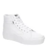 Vans Womens Filmore High Top Platform Sneaker - White -ShoeSphere Store US 01 400983 00