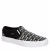 Vans Womens Asher Slip On Sneaker - Black -ShoeSphere Store US 01 401192 00