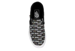 Vans Womens Asher Slip On Sneaker - Black 14 Vans Womens Asher Slip On Sneaker - Black -ShoeSphere Store US 01 401192 05