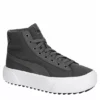 Puma Womens Kaia High Top Platform Sneaker - Dark Grey 2 Puma Womens Kaia High Top Platform Sneaker - Dark Grey -ShoeSphere Store US 01 401233 00