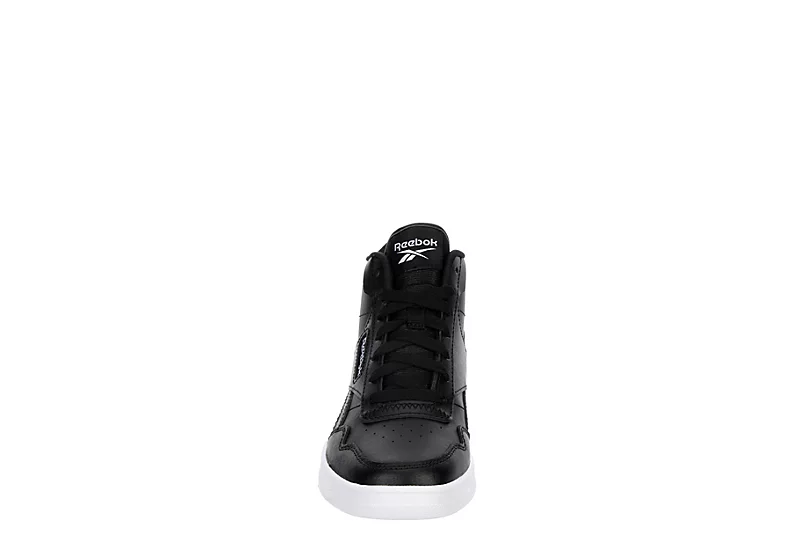Reebok Womens Club High Top Sneaker - Black 5 Reebok Womens Club High Top Sneaker - Black - Image 3