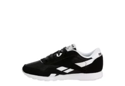 Reebok Womens Cl Nylon Sneaker - Black -ShoeSphere Store US 01 401248 03