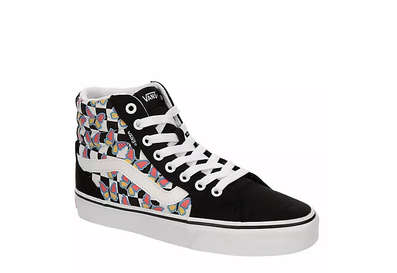 Vans Womens Filmore High Top Sneaker - Black 3 Vans Womens Filmore High Top Sneaker - Black