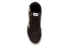 Vans Womens Filmore High Top Platform Sneaker - Brown 14 Vans Womens Filmore High Top Platform Sneaker - Brown -ShoeSphere Store US 01 401274 05
