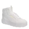Puma Womens Karmen Rebelle Mid Sneaker - White -ShoeSphere Store US 01 401295 00