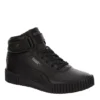Puma Womens Carina 2.0 Mid Sneaker - Black -ShoeSphere Store US 01 401304 00