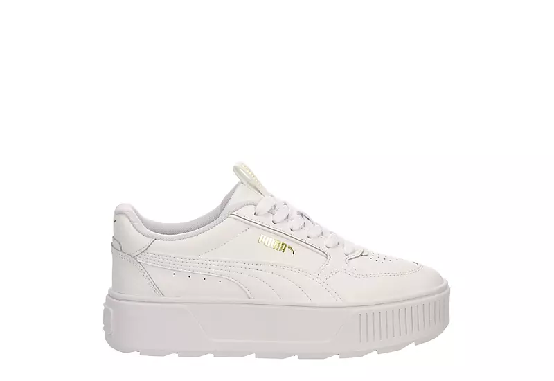 Puma Womens Karmen Rebelle Sneaker - White 4 Puma Womens Karmen Rebelle Sneaker - White - Image 2