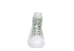 Converse Womens Chuck Taylor All Star Move High Top Sneaker - Bone -ShoeSphere Store US 01 401340 02