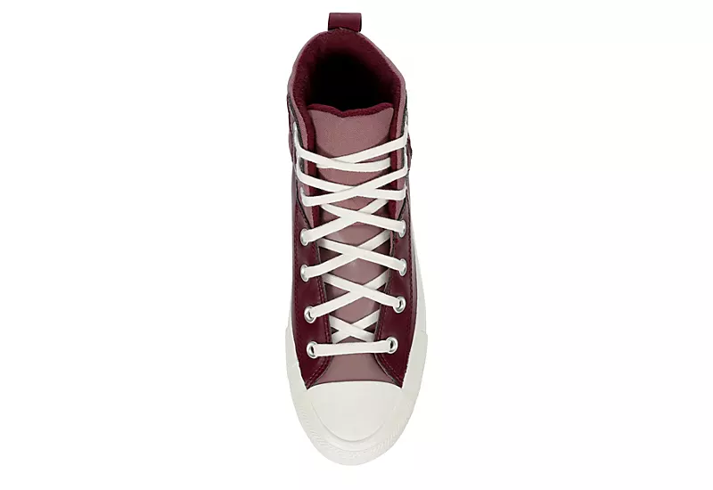 Converse Womens Chuck Taylor All Star Berkshire Boot - Burgundy 8 Converse Womens Chuck Taylor All Star Berkshire Boot - Burgundy - Image 6