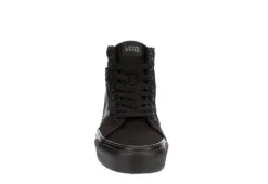 Vans Womens Filmore High Top Platform Sneaker - Black 11 Vans Womens Filmore High Top Platform Sneaker - Black -ShoeSphere Store US 01 401394 02