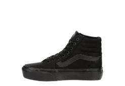 Vans Womens Filmore High Top Platform Sneaker - Black 12 Vans Womens Filmore High Top Platform Sneaker - Black -ShoeSphere Store US 01 401394 03