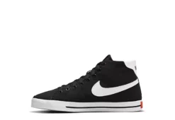 Nike Womens Court Legacy Mid Sneaker - Black 11 Nike Womens Court Legacy Mid Sneaker - Black -ShoeSphere Store US 01 401396 02