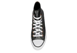 Converse Womens Chuck Taylor All Star High Top Platform Sneaker - Black -ShoeSphere Store US 01 401474 05