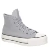 Converse Womens Chuck Taylor All Star High Top Platform Sneaker - Pale Grey 2 Converse Womens Chuck Taylor All Star High Top Platform Sneaker - Pale Grey -ShoeSphere Store US 01 401481 00