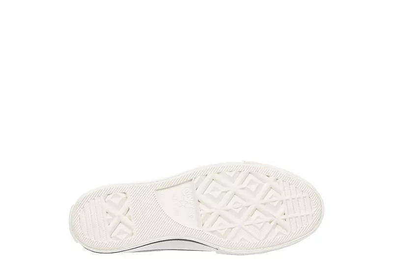 Converse Womens Chuck Taylor All Star High Top Platform Sneaker - Pale Grey 9 Converse Womens Chuck Taylor All Star High Top Platform Sneaker - Pale Grey - Image 7