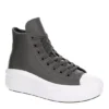 Converse Womens Chuck Taylor All Star Move High Top Sneaker - Dark Grey 1 Converse Womens Chuck Taylor All Star Move High Top Sneaker - Dark Grey -ShoeSphere Store US 01 401483 00