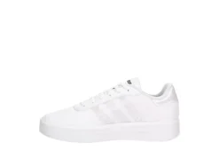 Adidas Womens Court Platform Sneaker - White 12 Adidas Womens Court Platform Sneaker - White -ShoeSphere Store US 01 401586 03