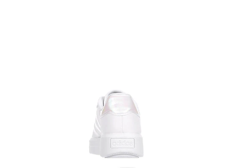 Adidas Womens Court Platform Sneaker - White 7 Adidas Womens Court Platform Sneaker - White - Image 5