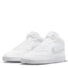 Nike Womens Court Vision Mid Sneaker - White -ShoeSphere Store US 01 401631 00