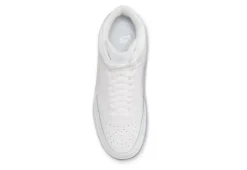 Nike Womens Court Vision Mid Sneaker - White 13 Nike Womens Court Vision Mid Sneaker - White -ShoeSphere Store US 01 401631 04