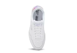 Reebok Womens Court Advance Bold Sneaker - White -ShoeSphere Store US 01 401686 03