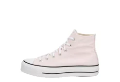 Converse Womens Chuck Taylor All Star High Top Platform Sneaker - Pale Pink -ShoeSphere Store US 01 401713 03