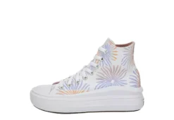 Converse Womens Chuck Taylor All Star Move High Top Sneaker - White 12 Converse Womens Chuck Taylor All Star Move High Top Sneaker - White -ShoeSphere Store US 01 401774 03