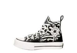 Converse Womens Chuck Taylor All Star High Top Platform Sneaker - Off White -ShoeSphere Store US 01 401788 03