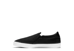 Nike Womens Court Legacy Slip On Sneaker - Black -ShoeSphere Store US 01 430391 02