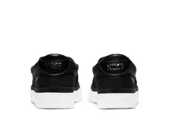Nike Womens Court Legacy Slip On Sneaker - Black -ShoeSphere Store US 01 430391 03