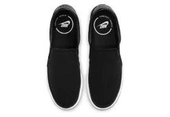 Nike Womens Court Legacy Slip On Sneaker - Black -ShoeSphere Store US 01 430391 04