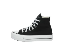 Converse Womens Chuck Taylor All Star High Top Platform Sneaker - Black 12 Converse Womens Chuck Taylor All Star High Top Platform Sneaker - Black -ShoeSphere Store US 01 431054 03