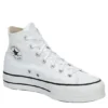 Converse Womens Chuck Taylor All Star High Top Platform Sneaker - White -ShoeSphere Store US 01 431055 00