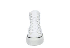 Converse Womens Chuck Taylor All Star High Top Platform Sneaker - White -ShoeSphere Store US 01 431055 02