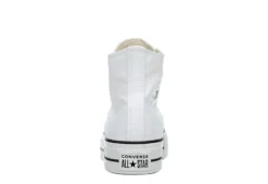 Converse Womens Chuck Taylor All Star High Top Platform Sneaker - White -ShoeSphere Store US 01 431055 04